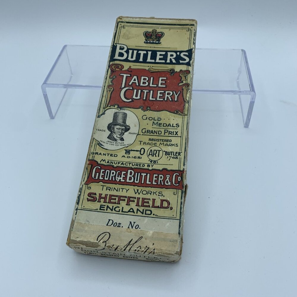 Butler’s Non-Stain Cutlery Dessert Knives by George Butler & Co. – Sheffied